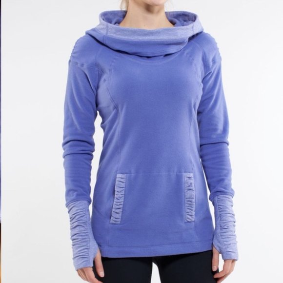 lululemon athletica Tops - Lululemon Apres Run Pullover Persian Purple